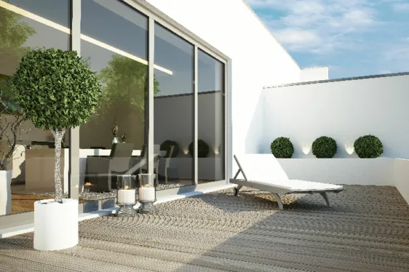 terrazzo di lusso
