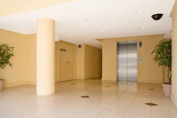 androne di un condominio