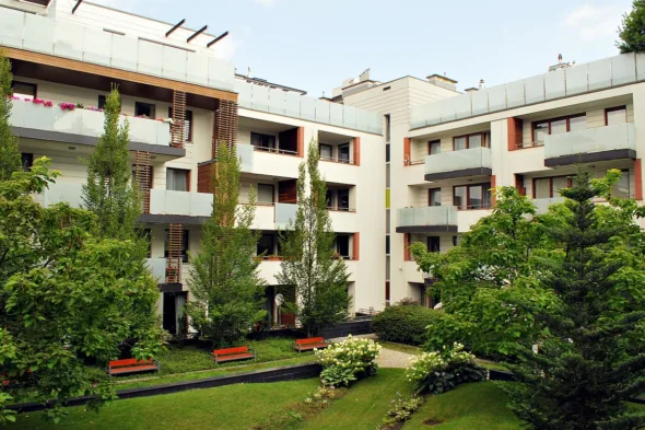 giardino condominiale