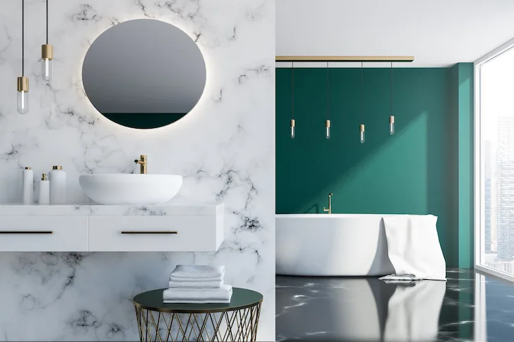 Come scegliere la forma più adatta per lo specchio del bagno