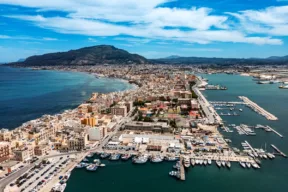 Trapani dall'alto
