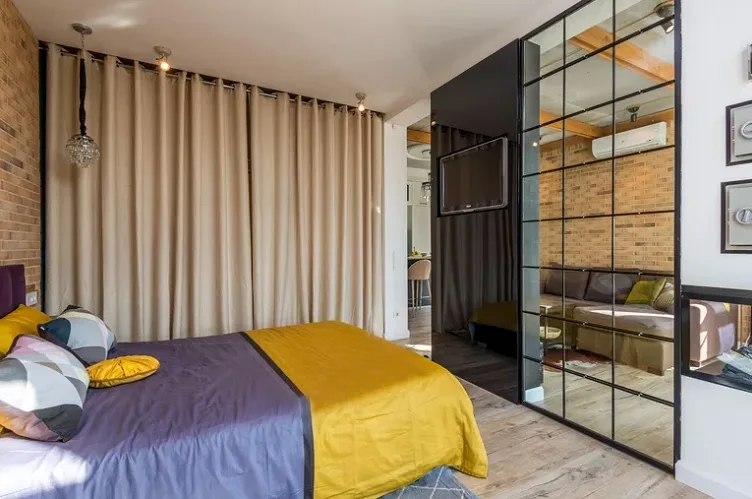Casa piccola? Ecco come organizzare la stanza da letto e il soggiorno insieme