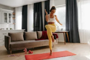Come creare un angolo fitness in poco spazio in casa