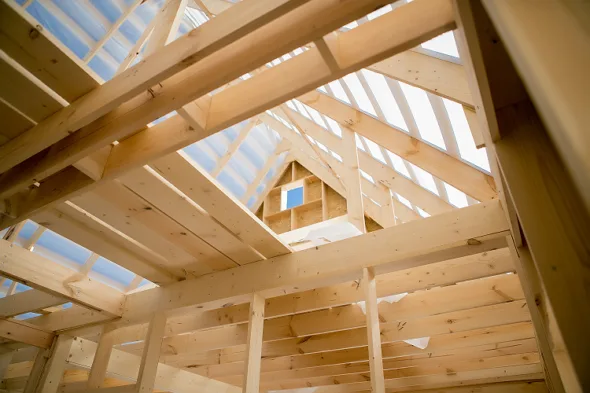 casa di legno