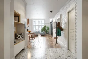 ingresso di una casa moderna