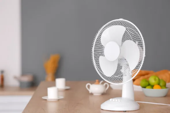 EnergySilence 800 RetroDesk Beige Ventilatore da tavolo Cecotec