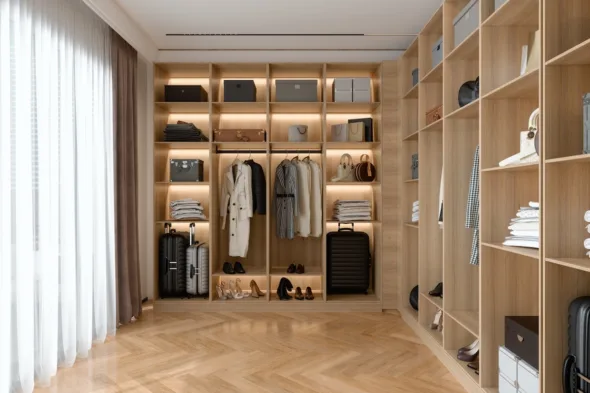 Come organizzare la cabina armadio?