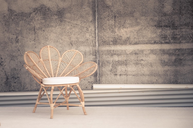 sedia rattan