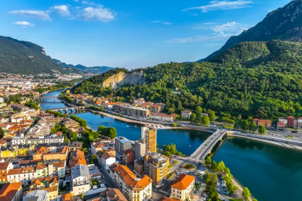 Progetto ecologico a Lecco: nuovi appartamenti in legno con spazi verdi