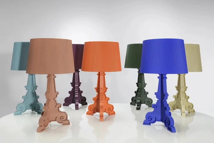Storia ed evoluzione della lampada Bourgie di Kartell