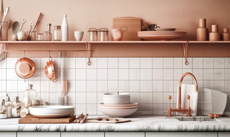 Cucina 2 Peach Fuzz