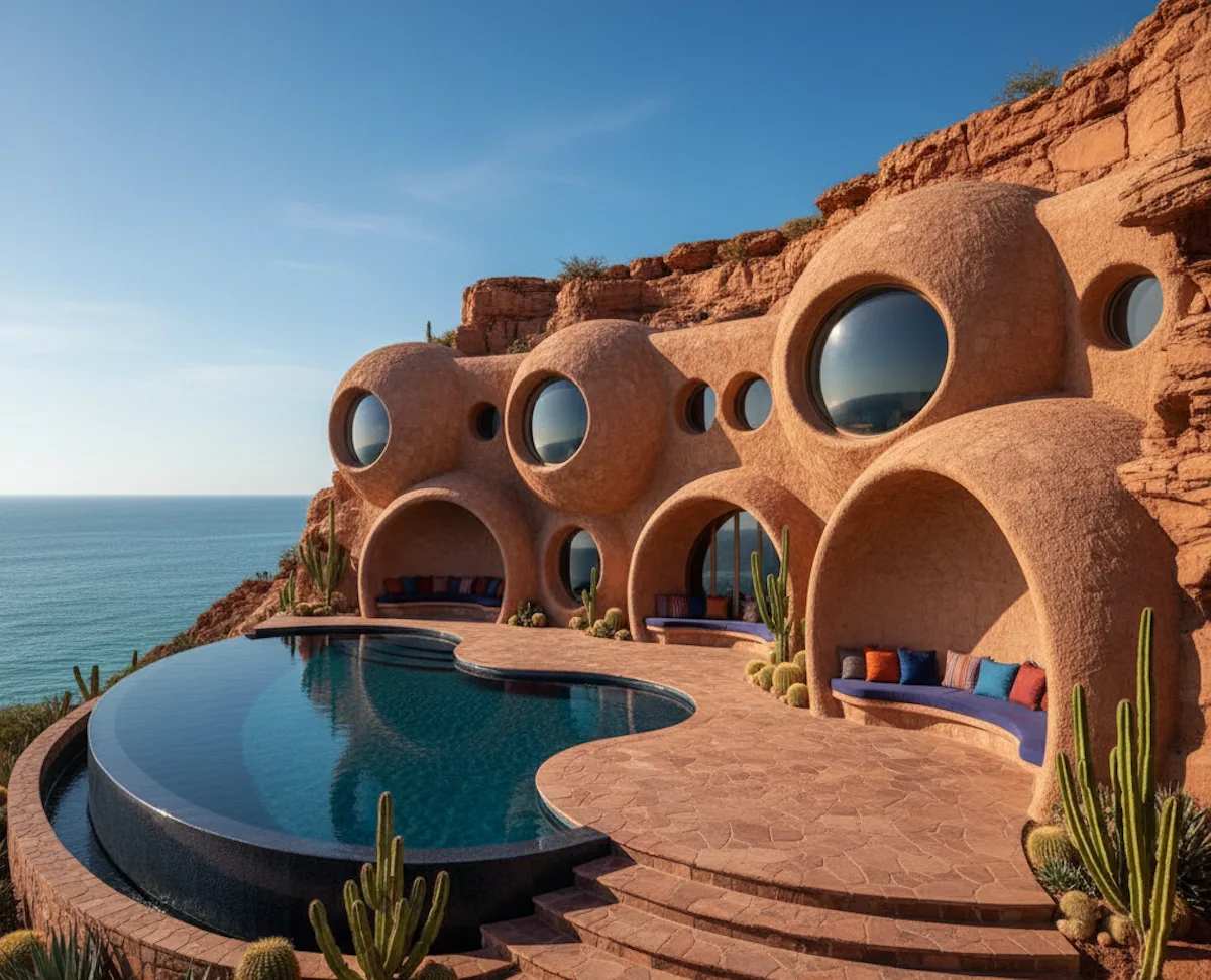 Palais Bulles a Cannes, il surreale “Palazzo Bolle” ex residenza dello stilista Pierre Cardin