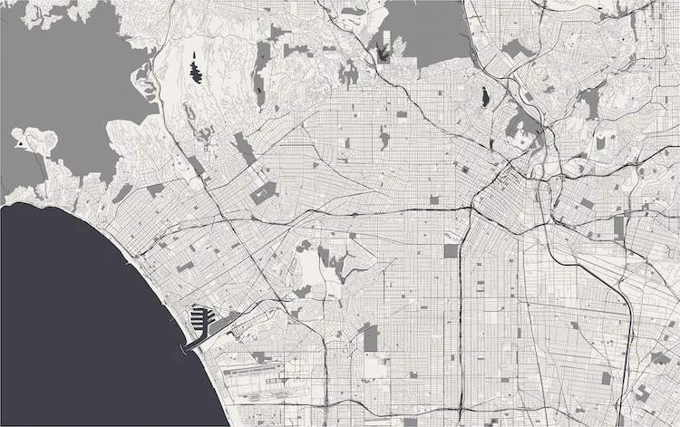 Piante delle città: le 3 tipologie più comuni (e alcuni casi straordinari)