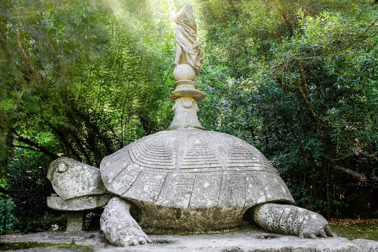 statua parco dei mostri