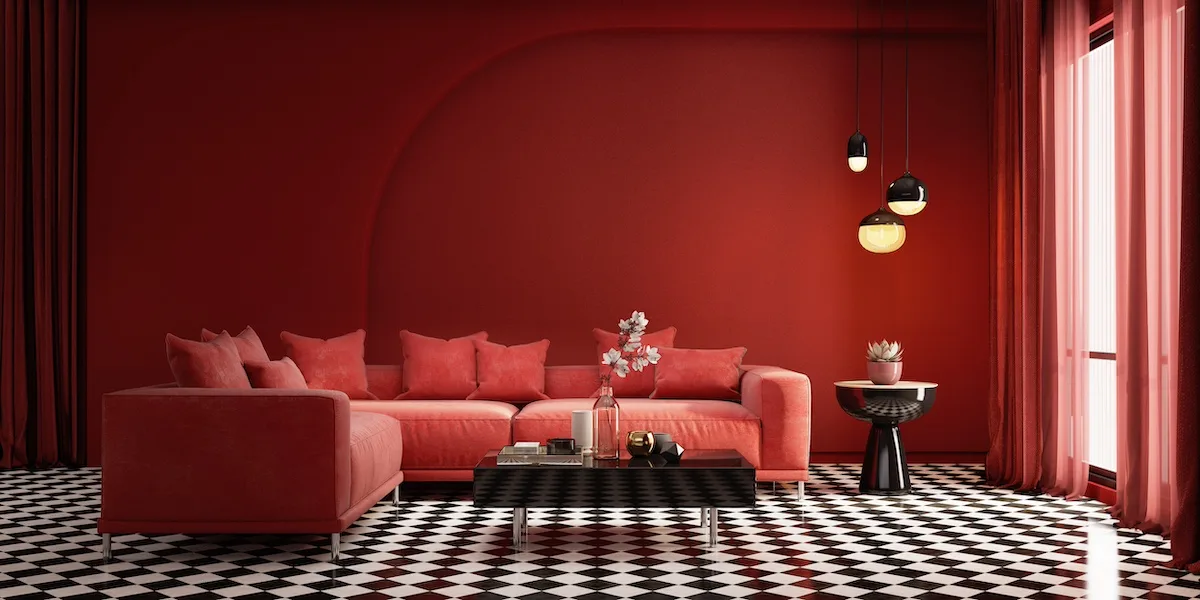 Come abbinare il colore rosso in casa: idee e consigli per un arredamento elegante e sofisticato