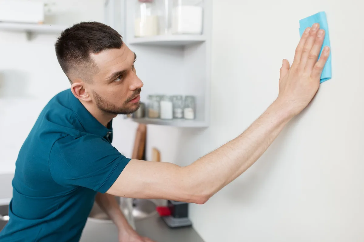 Come pulire il muro interno di casa senza togliere la pittura?