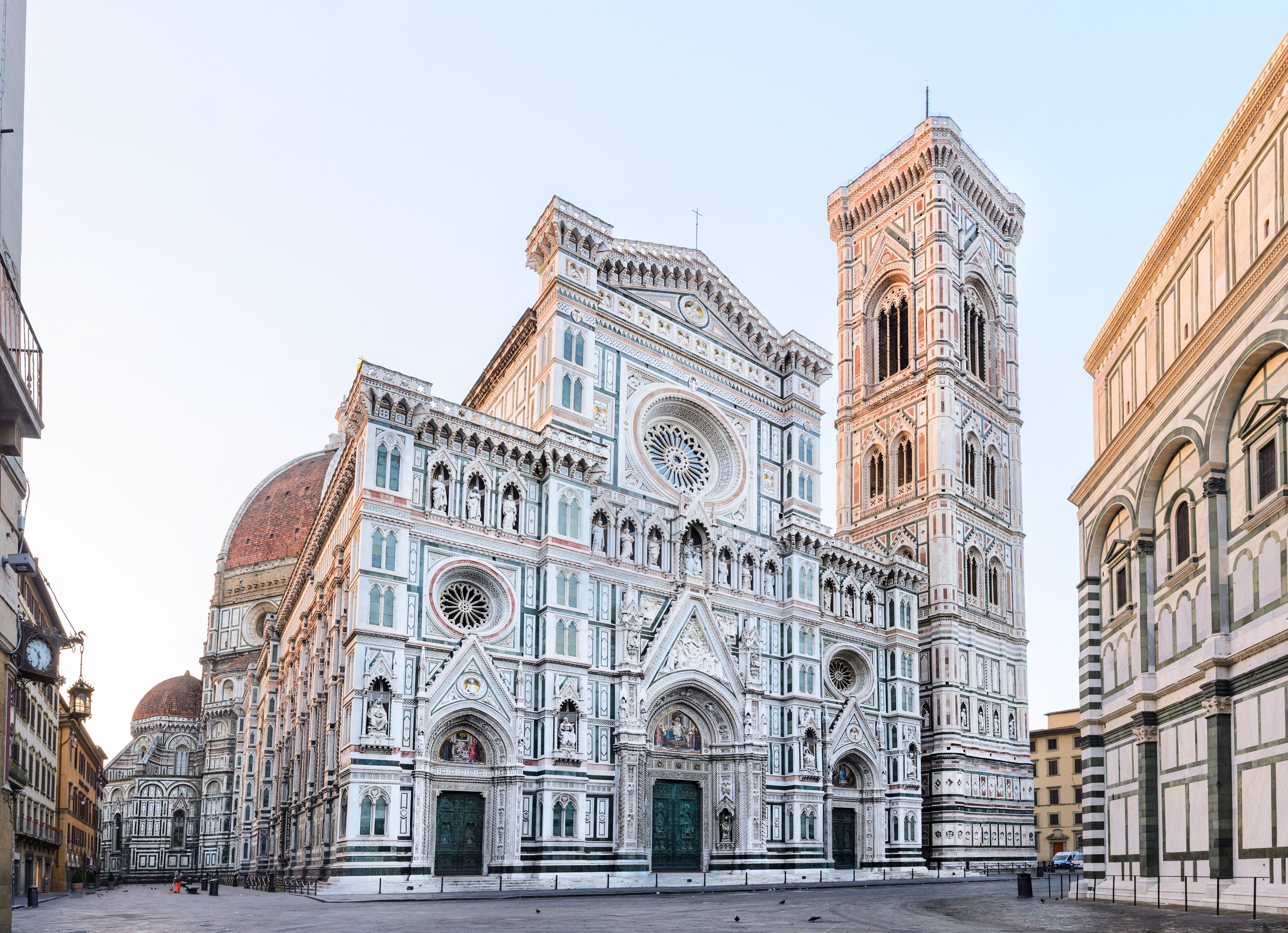 Cattedrale di Santa Maria del Fiore, Campanile e Battistero