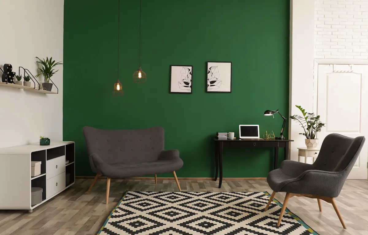 Tutte le sfumature di verde per arredare casa