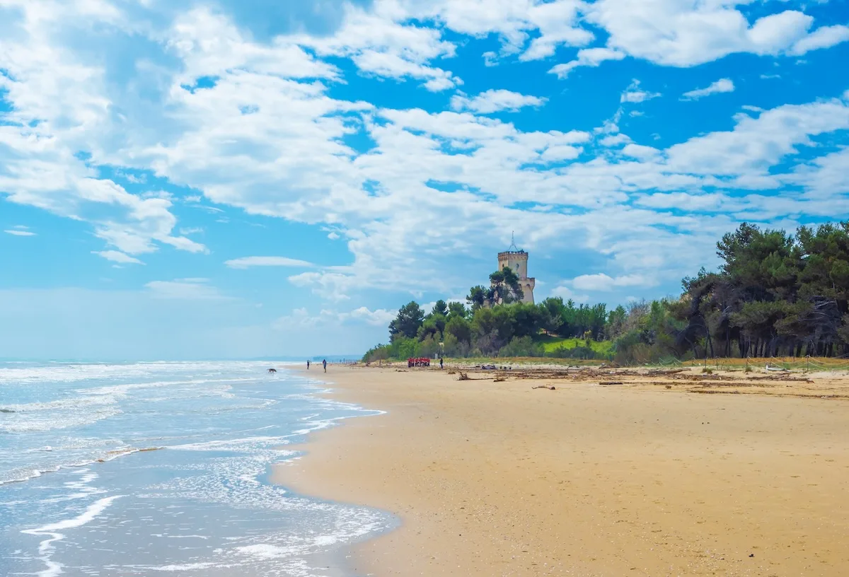 Spiaggia di Torre del Cerrano a Pineto jpeg