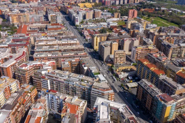 Roma dall'alto