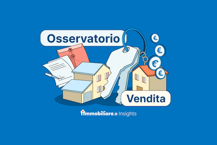 Case in vendita in Italia, i prezzi sono aumentati del 4,9% in un anno