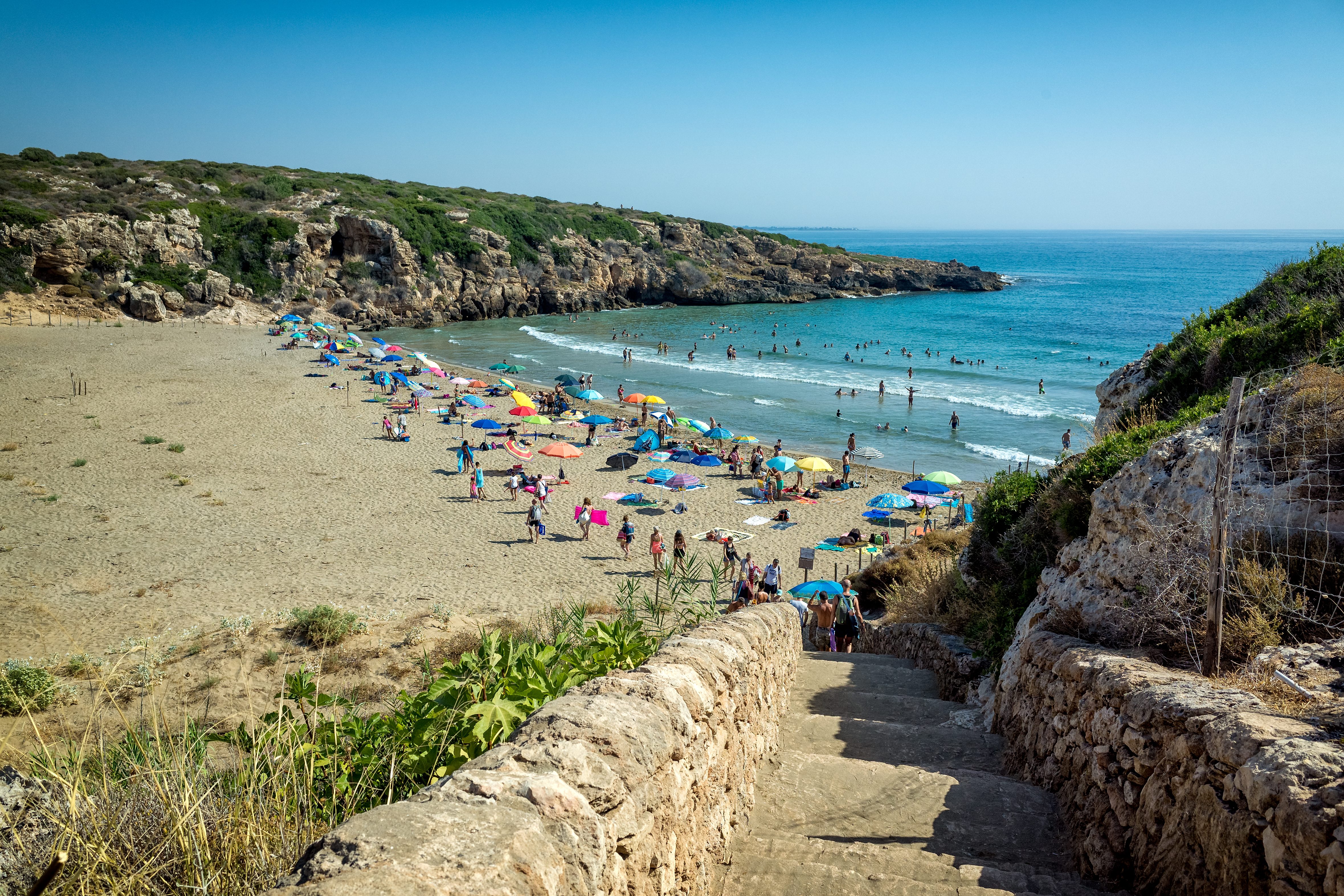 La spiaggia di Calamosche