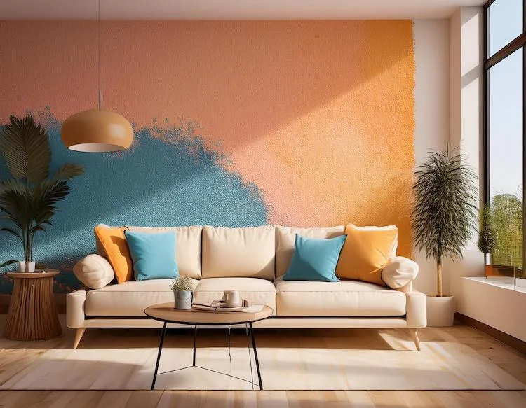 Come dipingere una parete con effetto spugnato