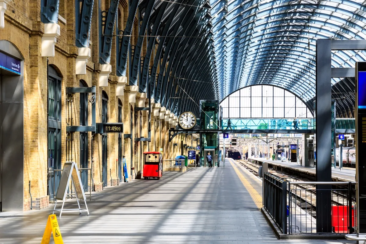 Kings Cross train station 