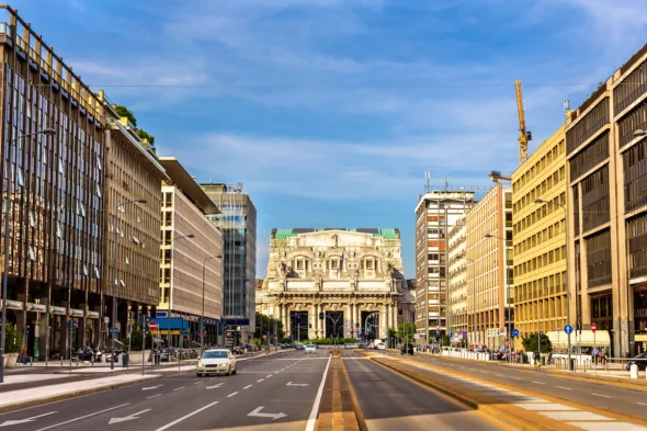 The Drop City project leads Milan towards the future