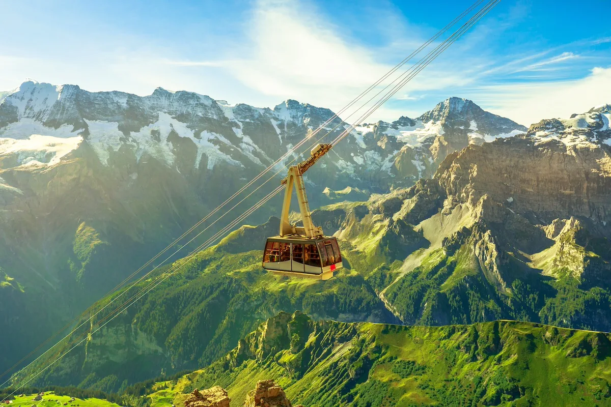 Dove si trova Mürren, il paese raggiungibile solo con funivia