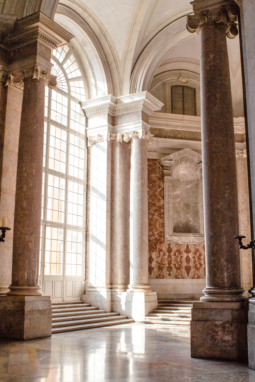 Ingresso della Reggia di Caserta