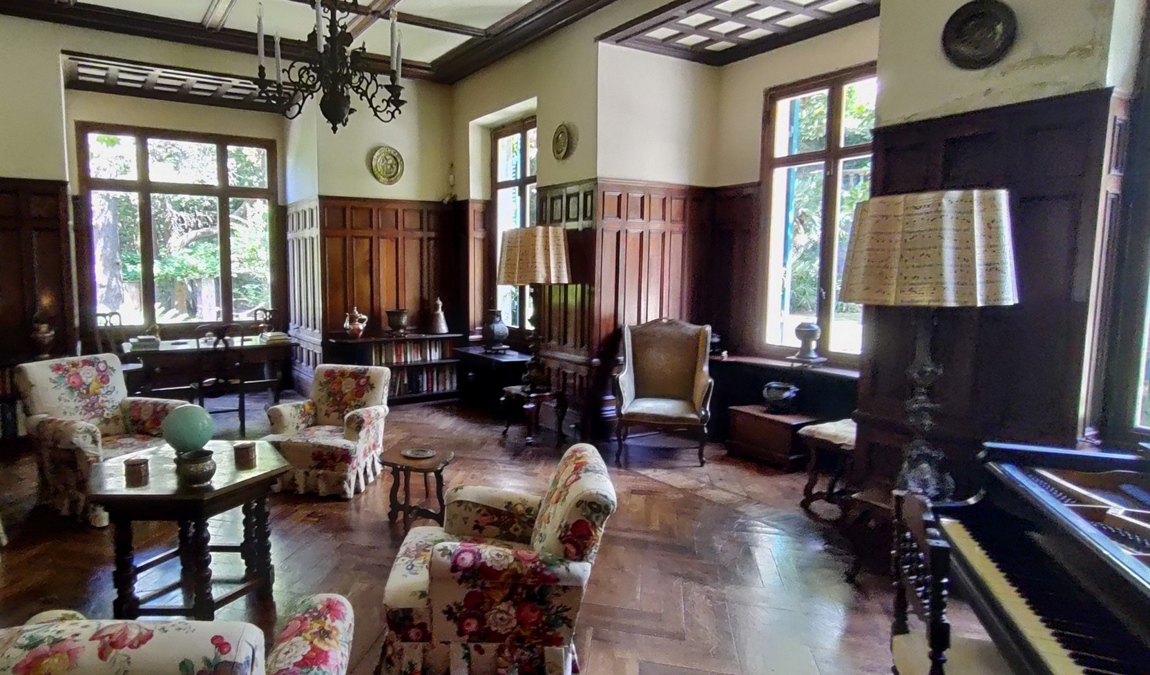 03. Villa Rezzola, Lerici SP, Sala della musica_Foto Matteo Cupella_2021_© FAI - Fondo per l'Ambiente Italiano