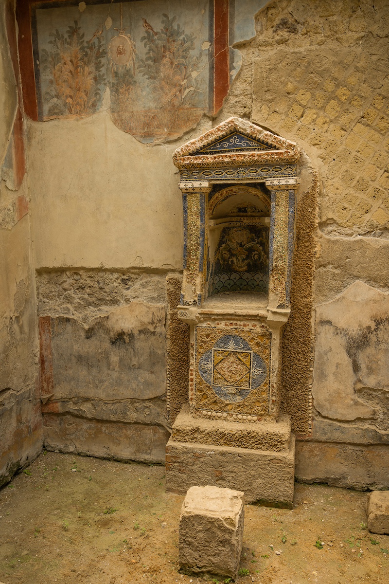 atrium in Herculaneum