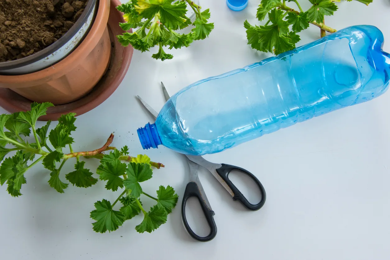 WOIWO Set 3 Pezzi Per Irrigazione A Forma Di Bottiglia – Annaffiatoio Fai Da Te In PP Per Giardinaggio