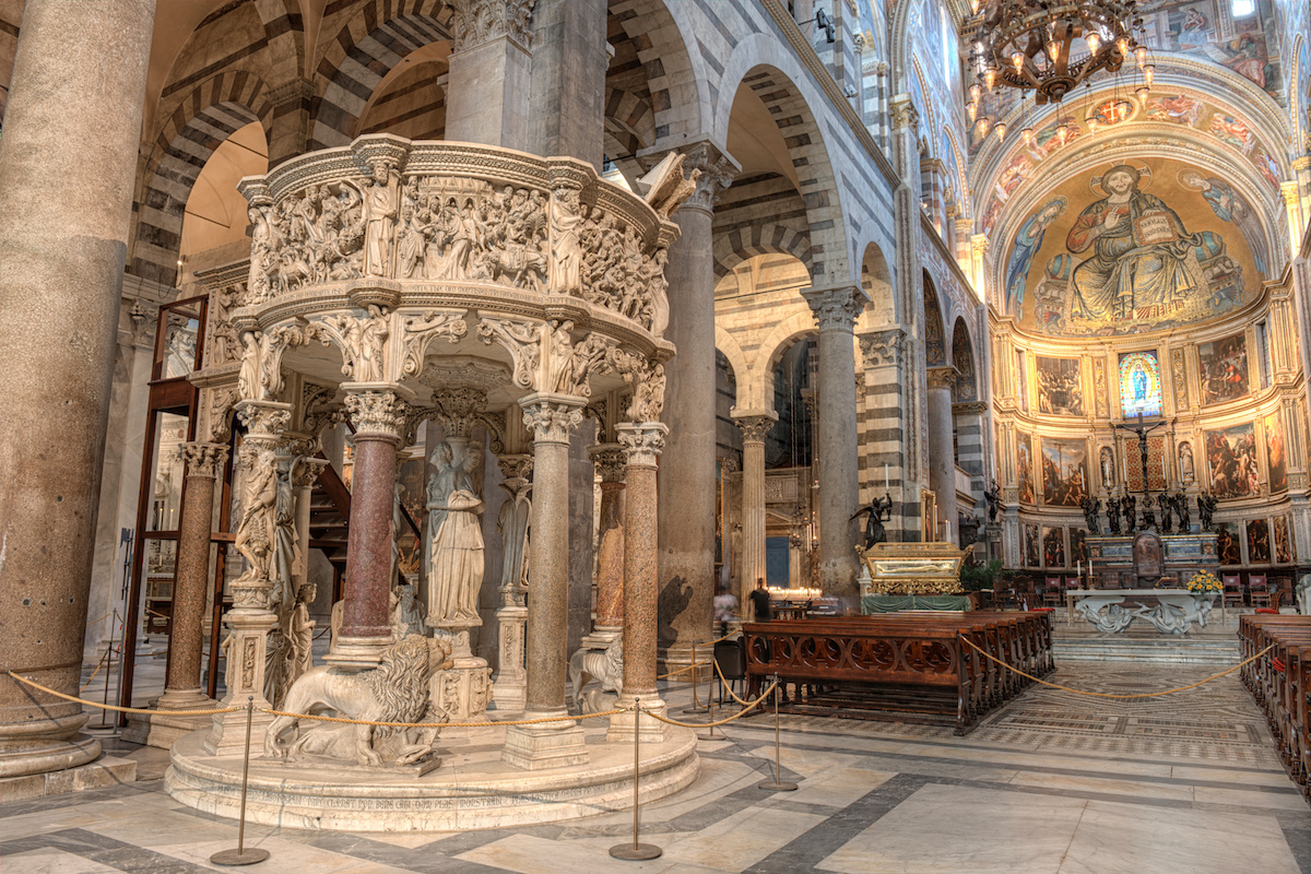 Interno del Duomo di Pisa