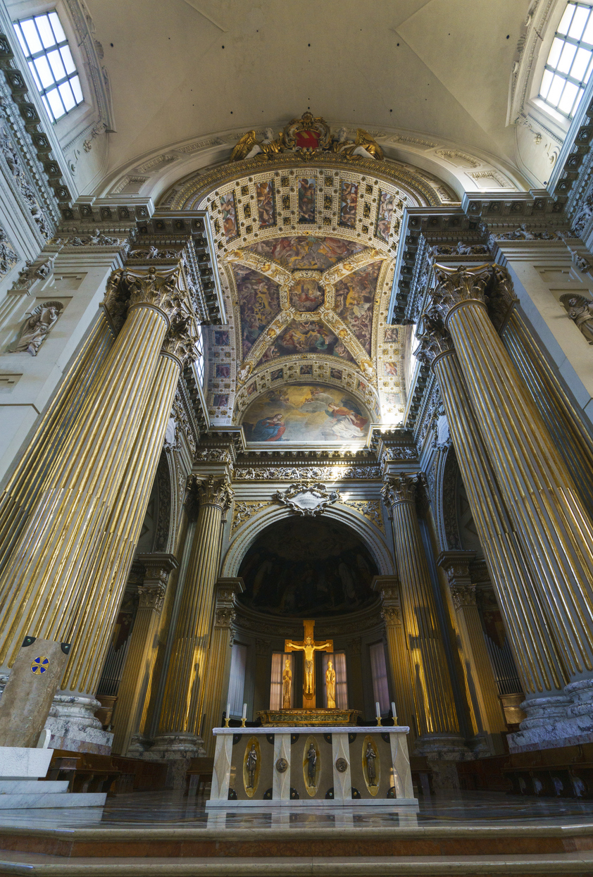 altar of the Metropolitan Cathedral of St. Peter in Bologna