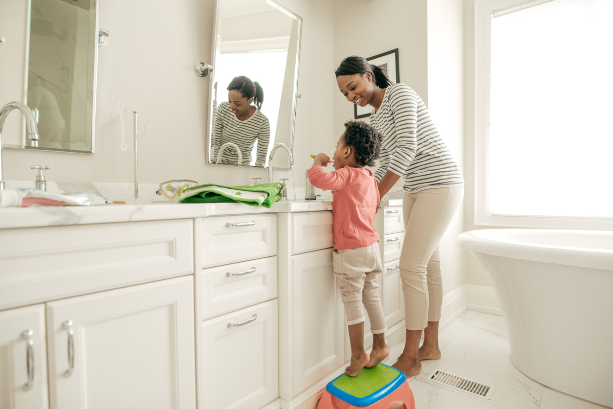 bagno per bambini