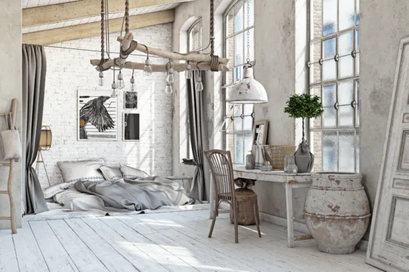 Come arredare una camera da letto in stile shabby chic