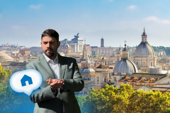 Roma + foto in miniatura di Corrado Sassu