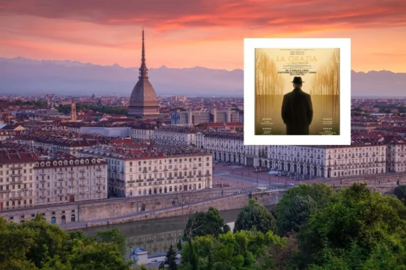 Torino + locandina in miniatura del film 