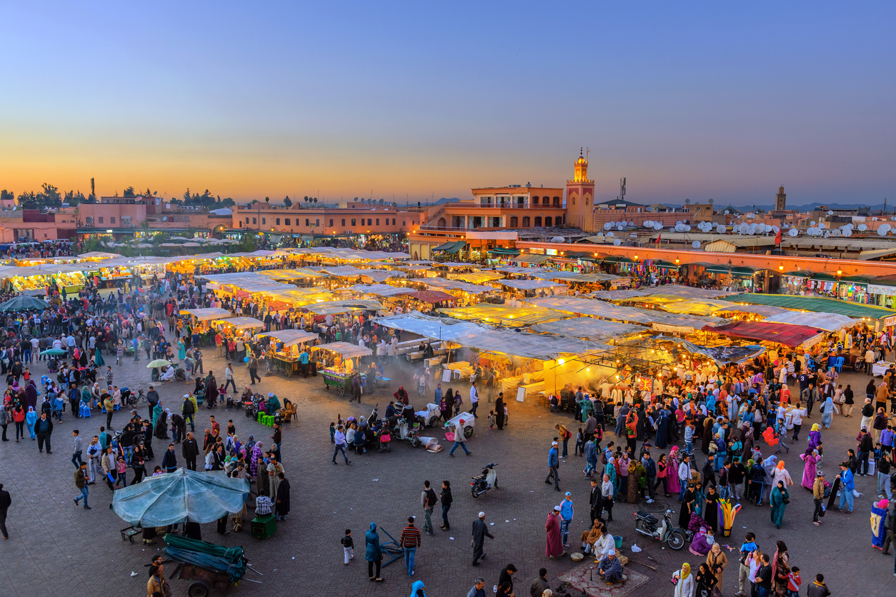 Piazza Jamaa El Fna  a Marrakech