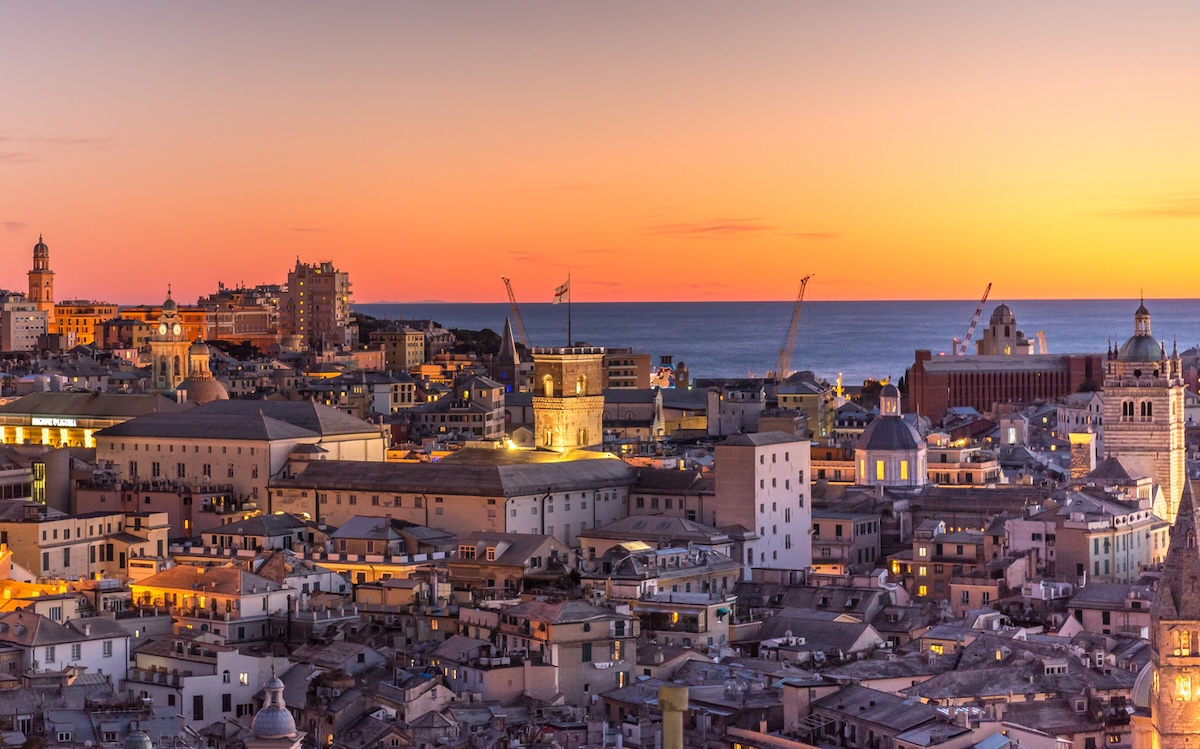 vista su genova