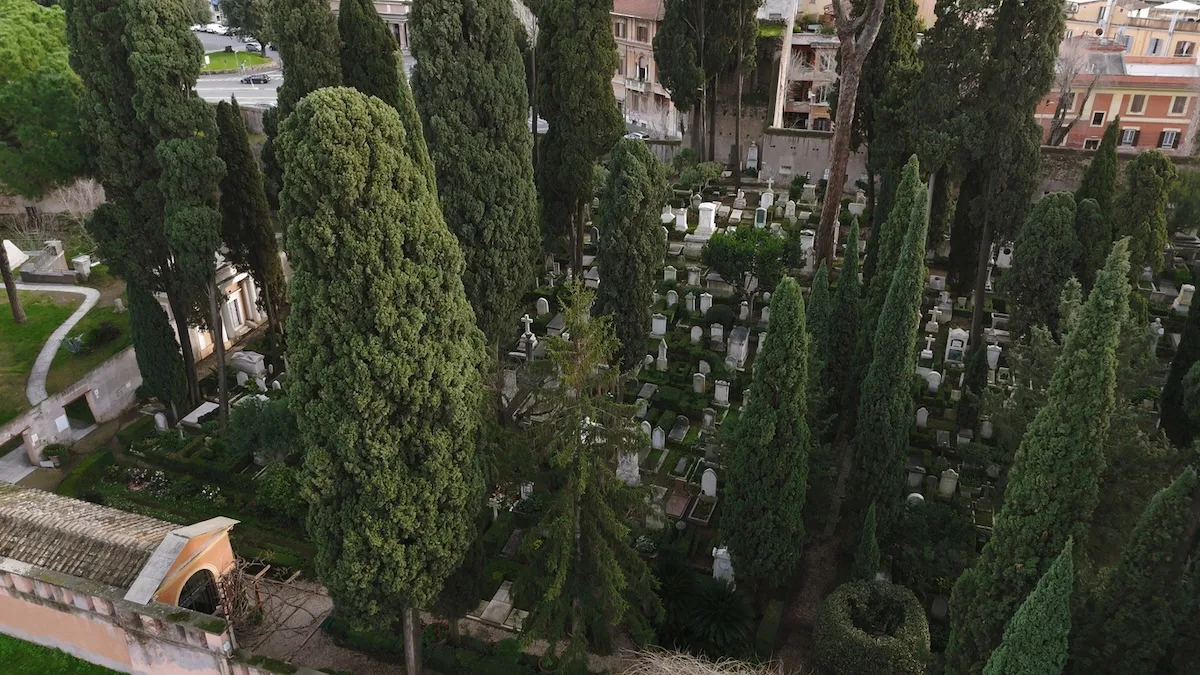 cimitero acattolico