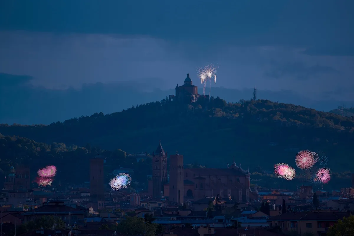 Fireworks in St. Luke's