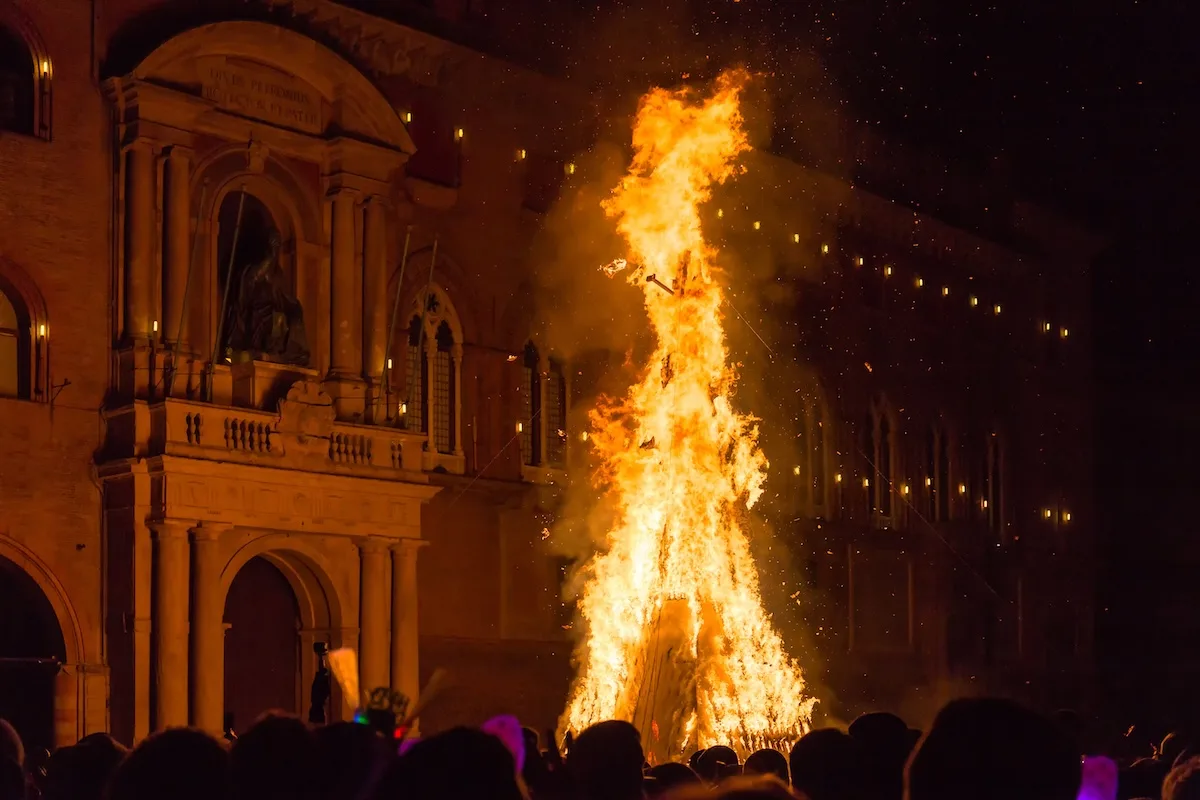 Burning of the Old Man