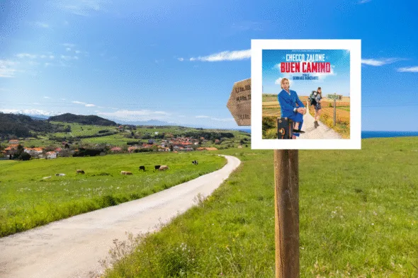 Cammino di Santiago + locandina di 