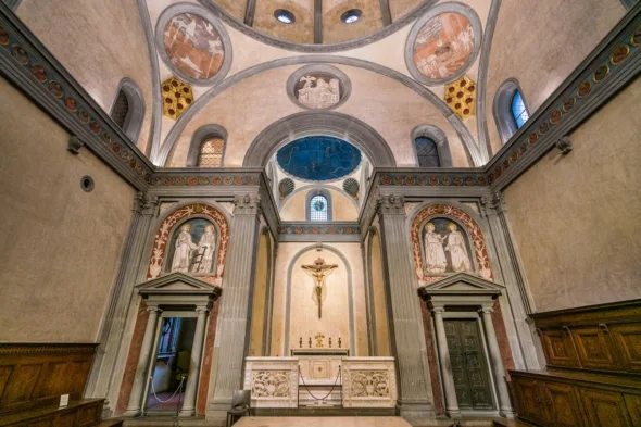 Cosa vedere nella Sagrestia Vecchia di San Lorenzo e come visitarla