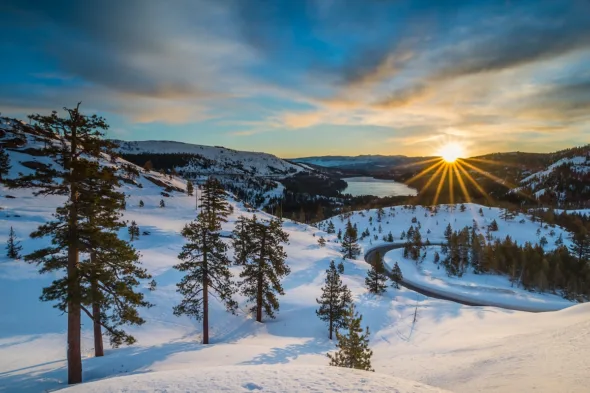 donner pass, california