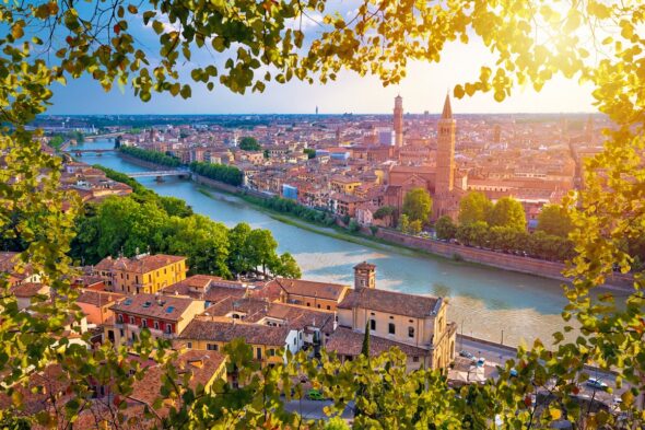 Which are the most beautiful streets in Verona?