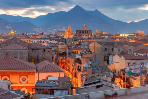 palermo di sera